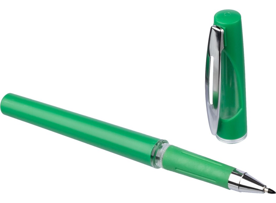 Penna roller in ABS con refill gel nero Karin FullGadgets.com