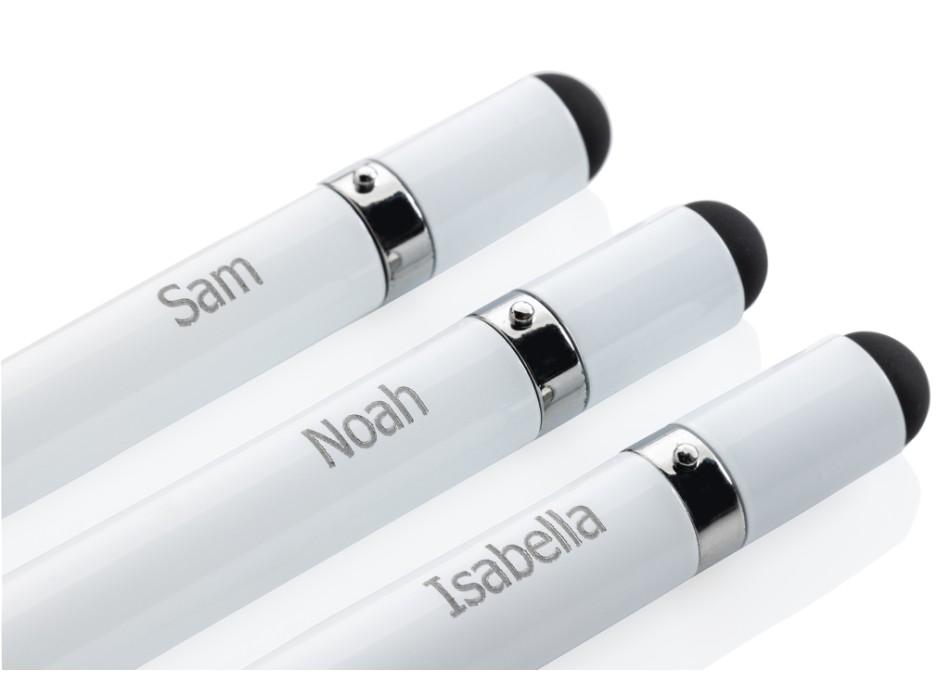 Penna senza inchiostro in alluminio con gomma FullGadgets.com