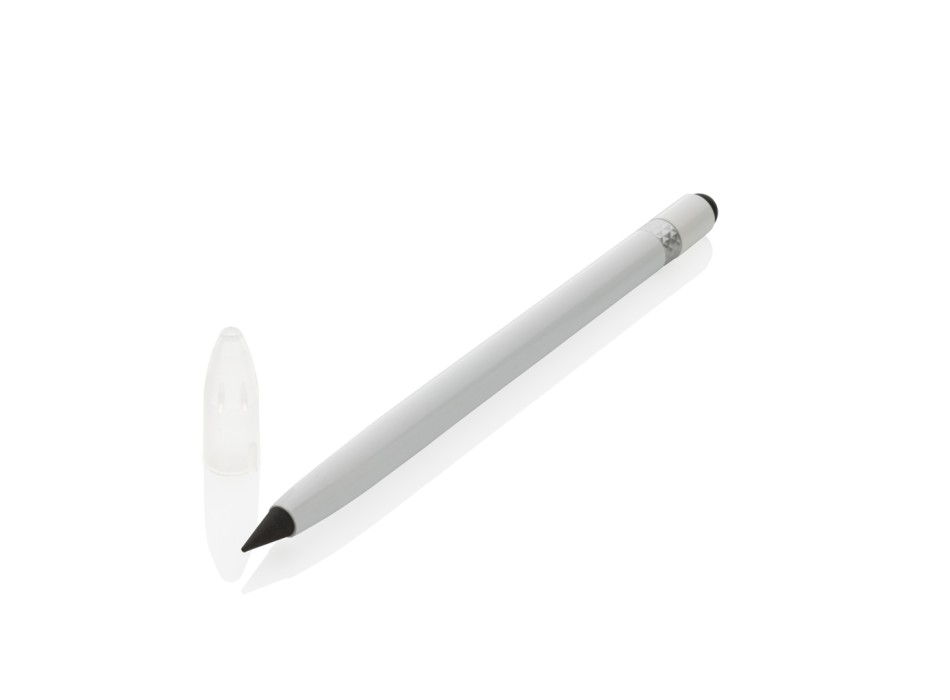 Penna senza inchiostro in alluminio con gomma FullGadgets.com