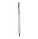 Penna twist con fusto e clip in metallo, con gommino per toch screen in tinta FullGadgets.com