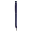 Penna twist con fusto e clip in metallo, con gommino per toch screen in tinta FullGadgets.com