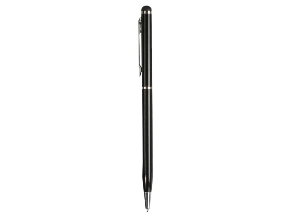 Penna twist con fusto e clip in metallo, con gommino per toch screen in tinta FullGadgets.com