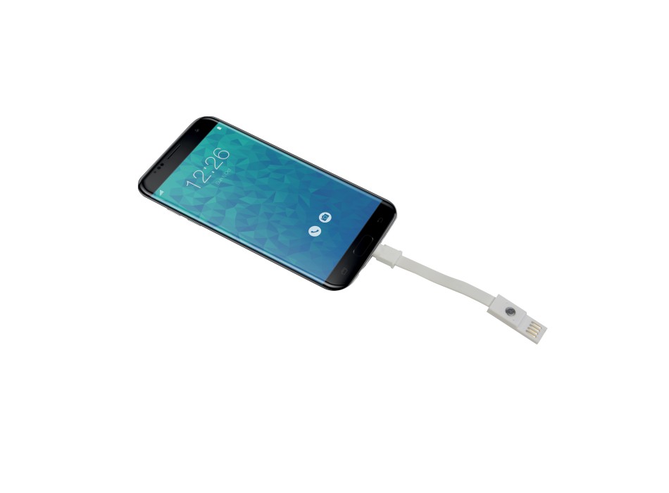 Penna twist in alluminio con clip che si trasforma in cavo di ricarica USB/Lightning/micro FullGadgets.com