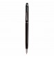 Penna twist in plastica con  gommino per touch screen e clip in metallo FullGadgets.com