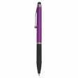 Penna twist in plastica, con impugnatura gommata e gommino per touch screen FullGadgets.com