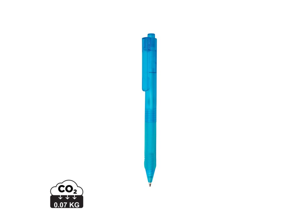 Penna X9 satinata con impugnatura in silicone FullGadgets.com