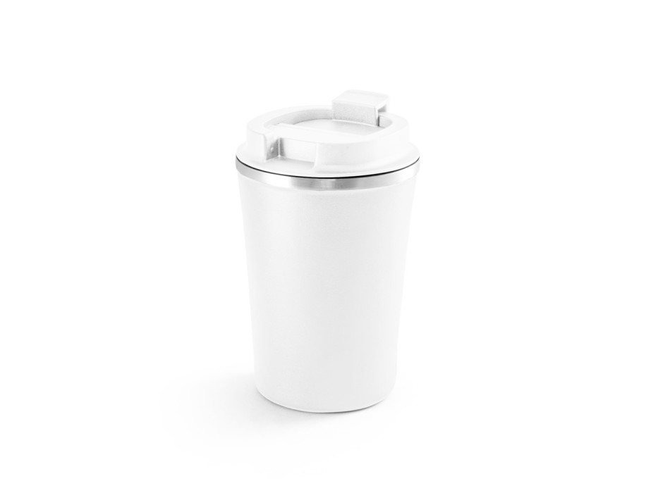 PHELPS. Bicchiere da viaggio in acciaio inox e PP 470ml FullGadgets.com