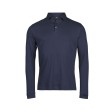 Pima Cotton Long Sleeve Polo FullGadgets.com