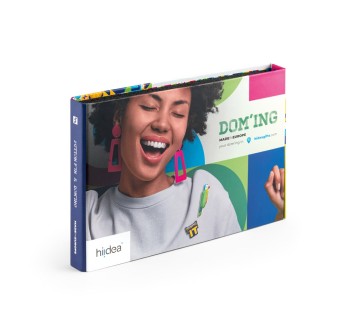 PIN & DOMING SHOWCASE. Campionario 2 in 1 di Pins e Domings FullGadgets.com