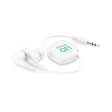 PINEL. Auricolari retrattili con cavo in ABS da 0.75 m FullGadgets.com