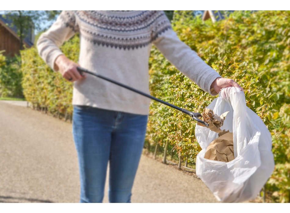 Pinza raccogli rifiuti in acciaio Olga FullGadgets.com