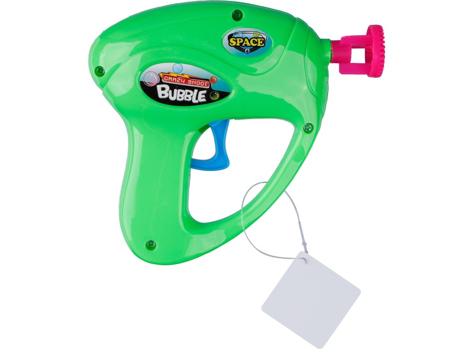 Pistola sparabolle in plastica Hallie FullGadgets.com