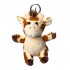 Portachiavi Peluche Giraffa Personalizzabile
