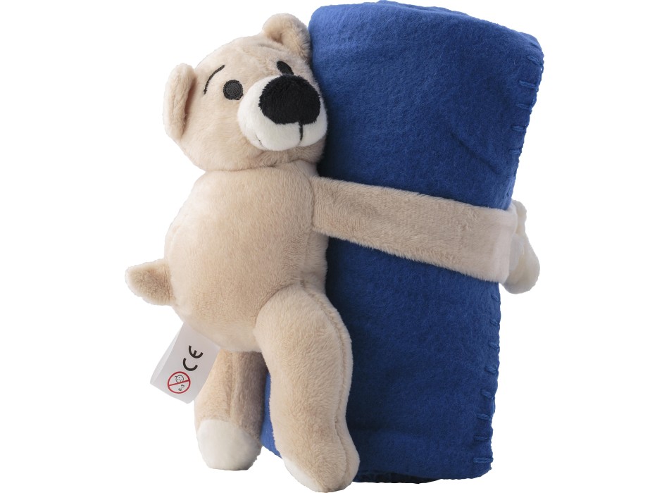Plush toy bear with fleece blanket Owen FullGadgets.com