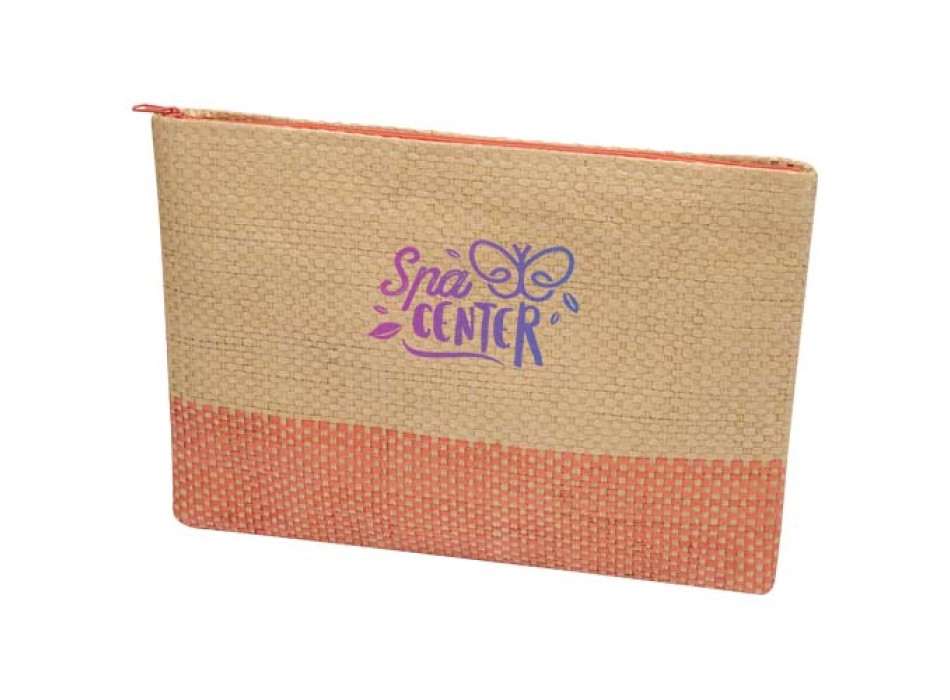 Pochette in carta paglia con cerniera Rythm - 3L FullGadgets.com