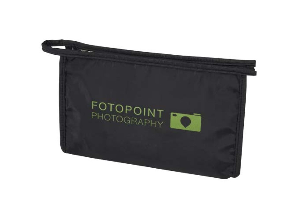 Pochette per articoli da toilette in PET riciclato certificato GRS Muse FullGadgets.com