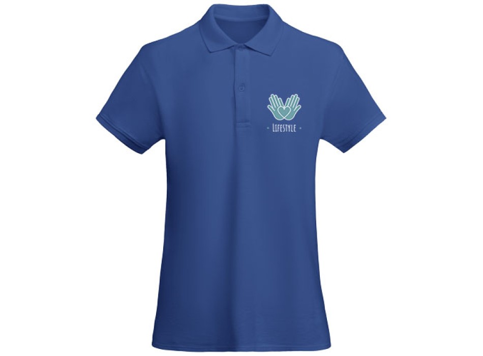 Polo a maniche corte in cotone biologico da donna Prince FullGadgets.com