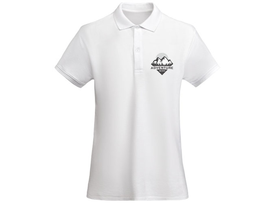 Polo a maniche corte in cotone biologico da donna Prince FullGadgets.com