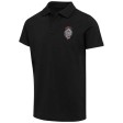Polo a maniche corte unisex in tessuto biologico certificato OCS da 180 g/m² Graphite FullGadgets.com