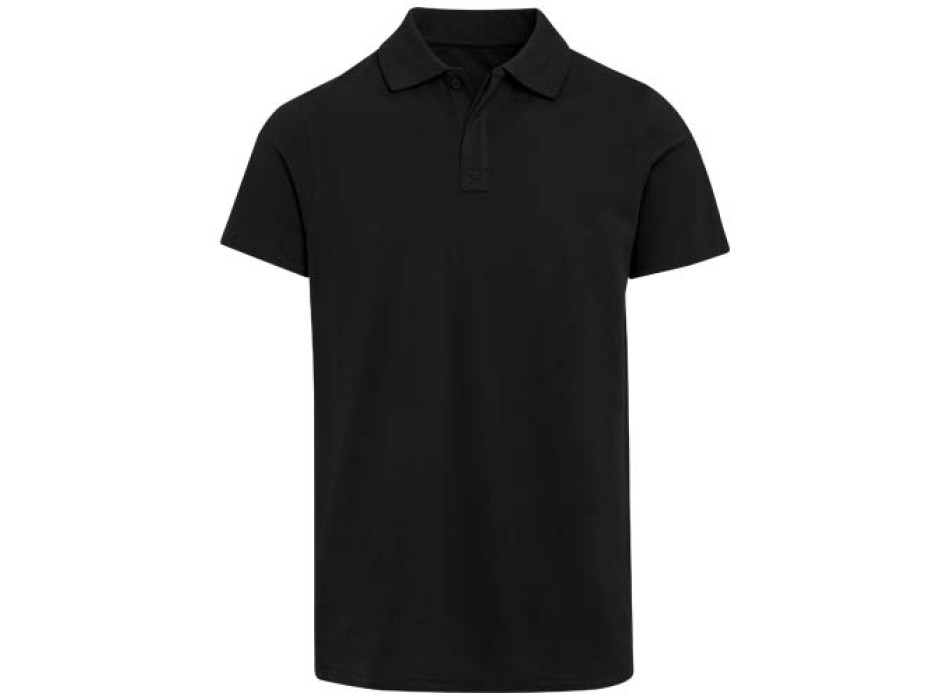 Polo a maniche corte unisex in tessuto biologico certificato OCS da 180 g/m² Graphite FullGadgets.com