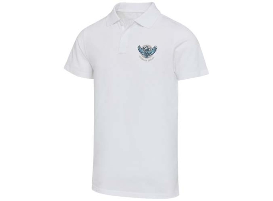 Polo a maniche corte unisex in tessuto biologico certificato OCS da 180 g/m² Graphite FullGadgets.com
