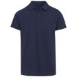 Polo a maniche corte unisex in tessuto biologico certificato OCS da 180 g/m² Graphite FullGadgets.com