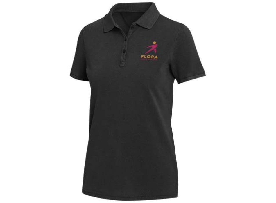 Polo da donna in tessuto lavato da 200 g/m² Calgary FullGadgets.com