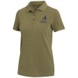 Polo da donna in tessuto lavato da 200 g/m² Calgary FullGadgets.com