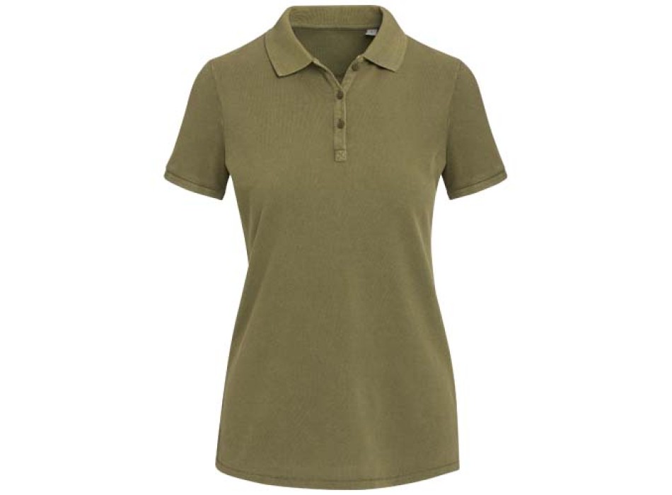 Polo da donna in tessuto lavato da 200 g/m² Calgary FullGadgets.com
