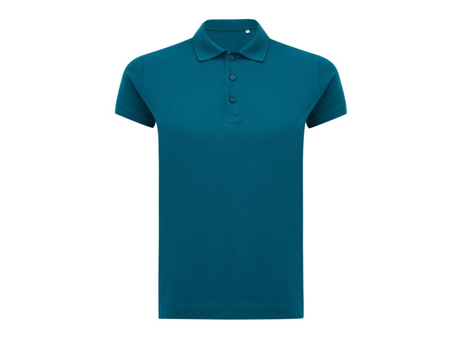 Polo da donna IQONIQ Yosemite in cotone piquet riciclato FullGadgets.com