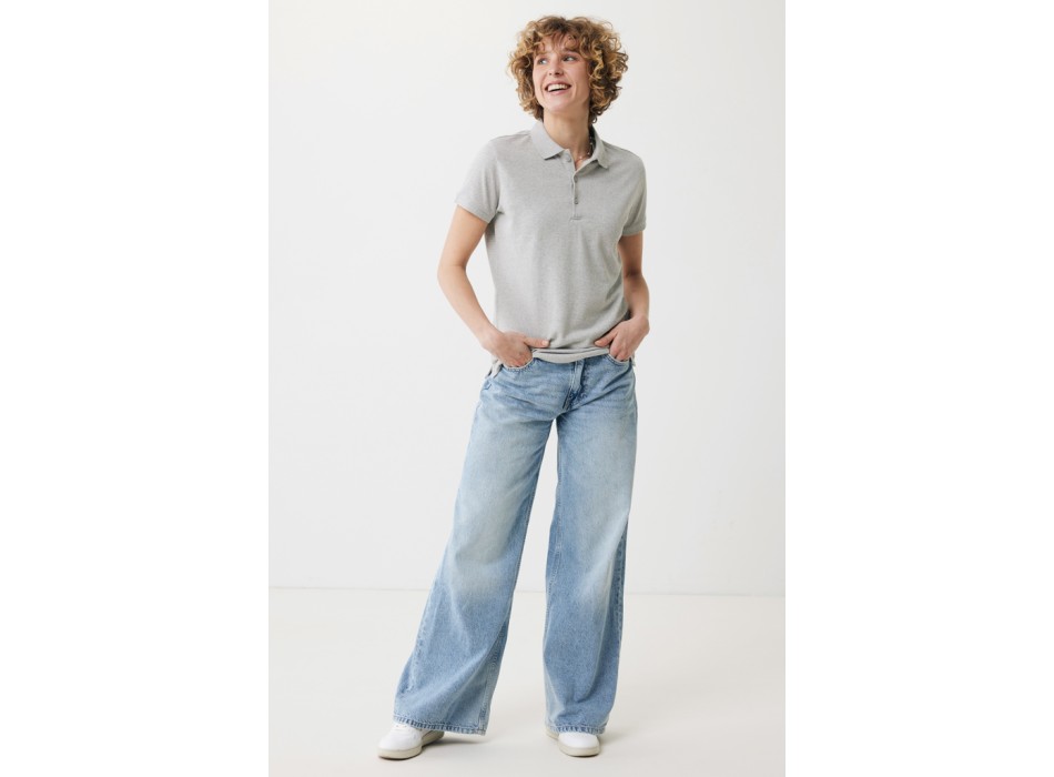 Polo da donna IQONIQ Yosemite in piqué di cotone riciclato FullGadgets.com