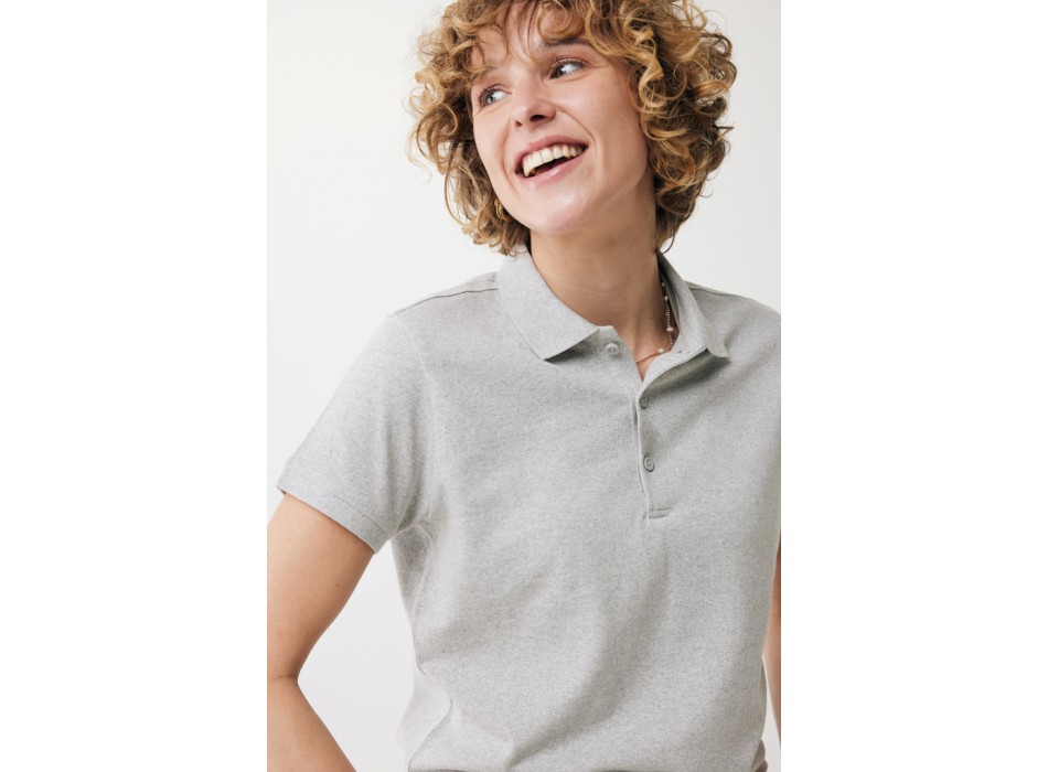 Polo da donna IQONIQ Yosemite in piqué di cotone riciclato FullGadgets.com