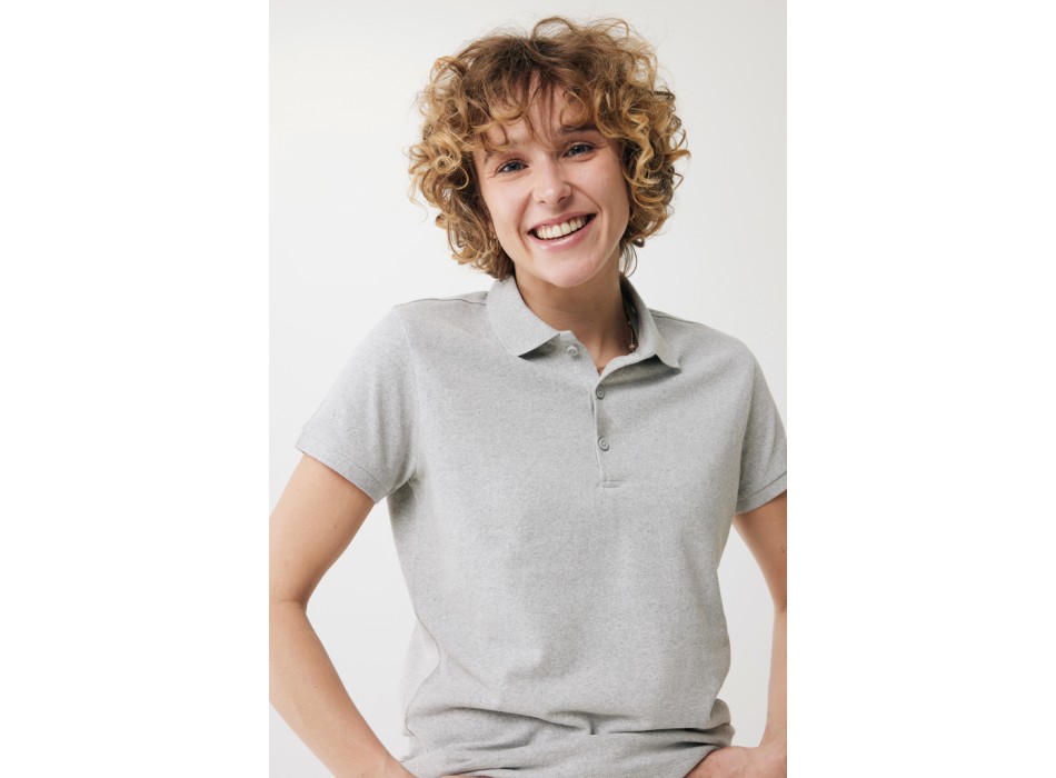 Polo da donna IQONIQ Yosemite in piqué di cotone riciclato FullGadgets.com