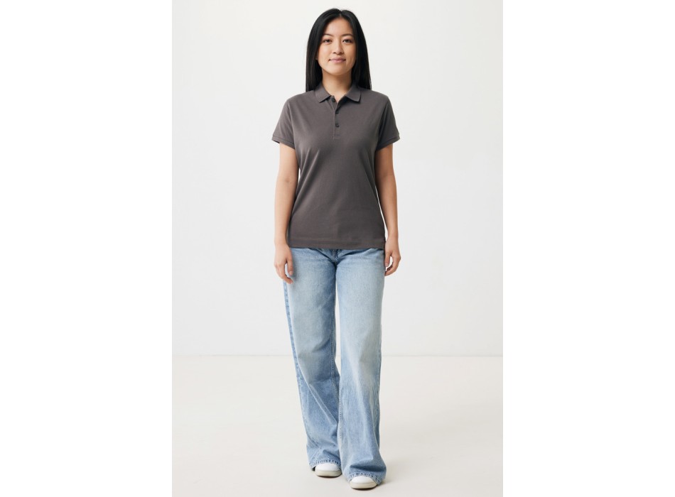 Polo da donna IQONIQ Yosemite in piqué di cotone riciclato FullGadgets.com