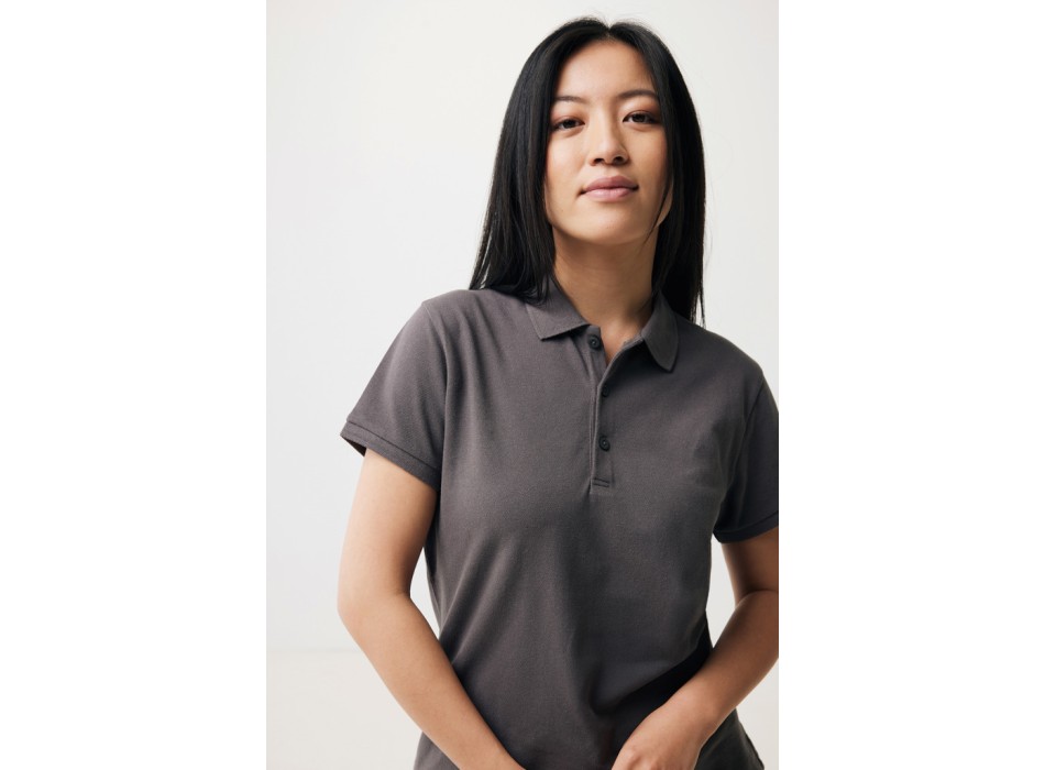 Polo da donna IQONIQ Yosemite in piqué di cotone riciclato FullGadgets.com