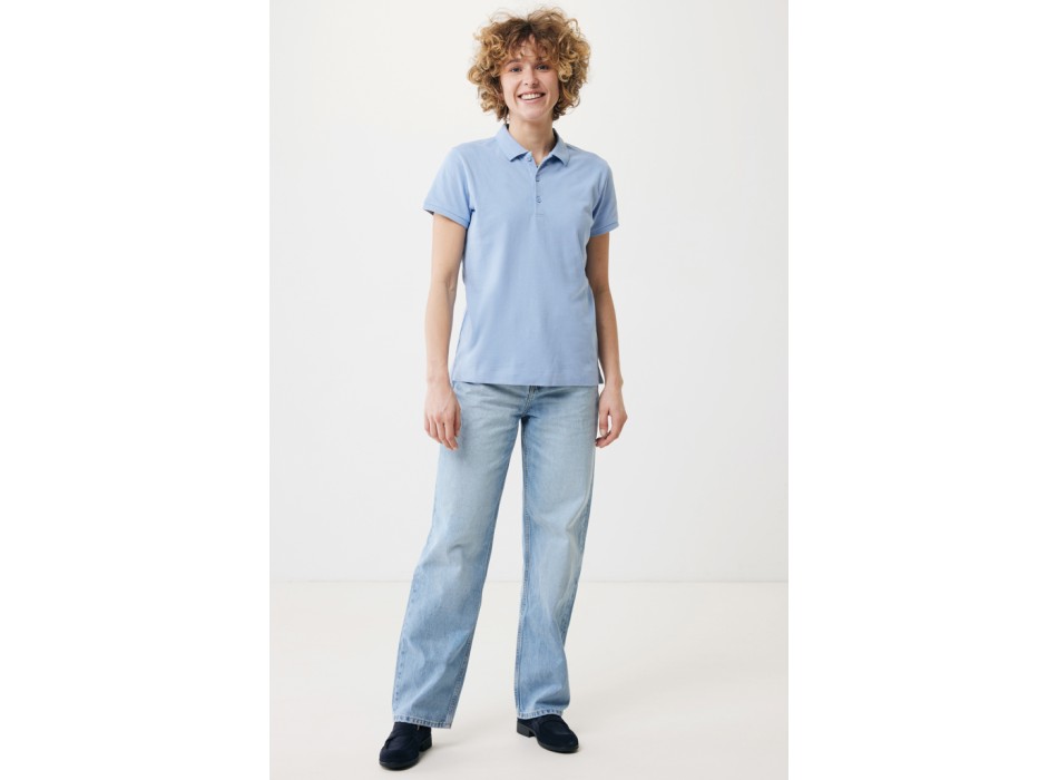 Polo da donna IQONIQ Yosemite in piqué di cotone riciclato FullGadgets.com