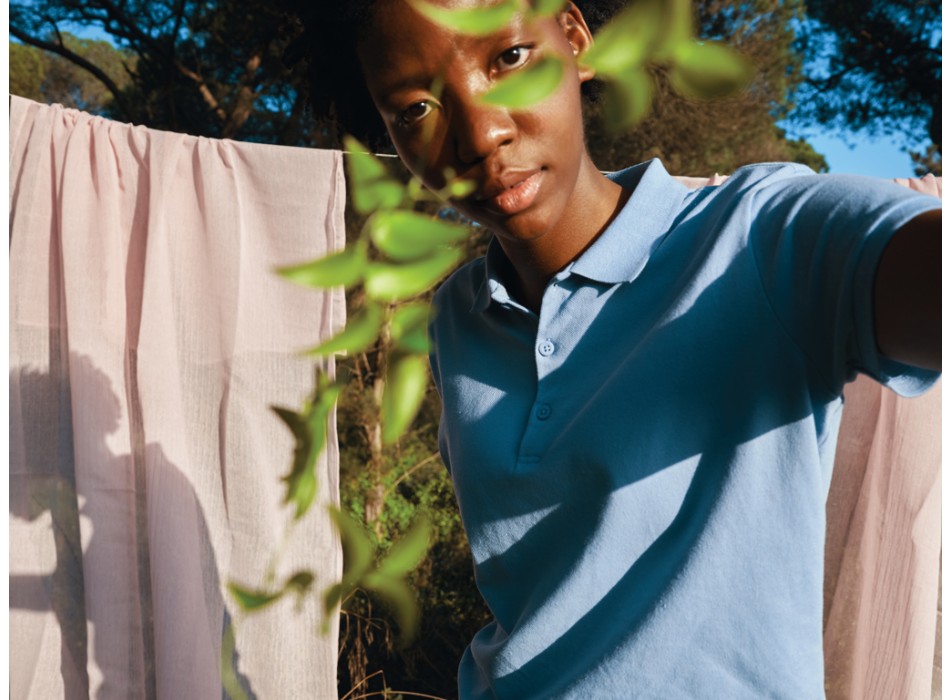 Polo da donna IQONIQ Yosemite in piqué di cotone riciclato FullGadgets.com