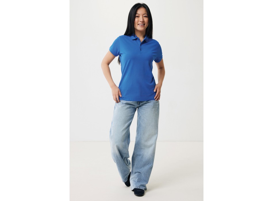 Polo da donna IQONIQ Yosemite in piqué di cotone riciclato FullGadgets.com