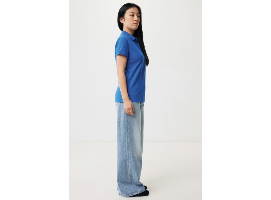 Polo da donna IQONIQ Yosemite in piqué di cotone riciclato FullGadgets.com