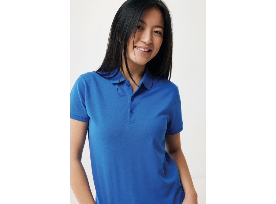 Polo da donna IQONIQ Yosemite in piqué di cotone riciclato FullGadgets.com