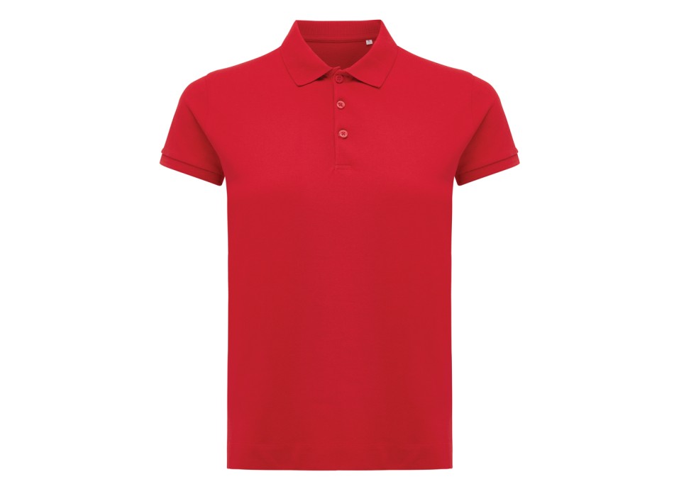 Polo da donna IQONIQ Yosemite in piqué di cotone riciclato FullGadgets.com