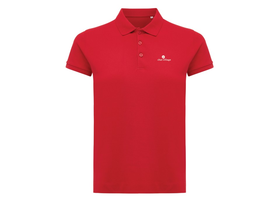 Polo da donna IQONIQ Yosemite in piqué di cotone riciclato FullGadgets.com