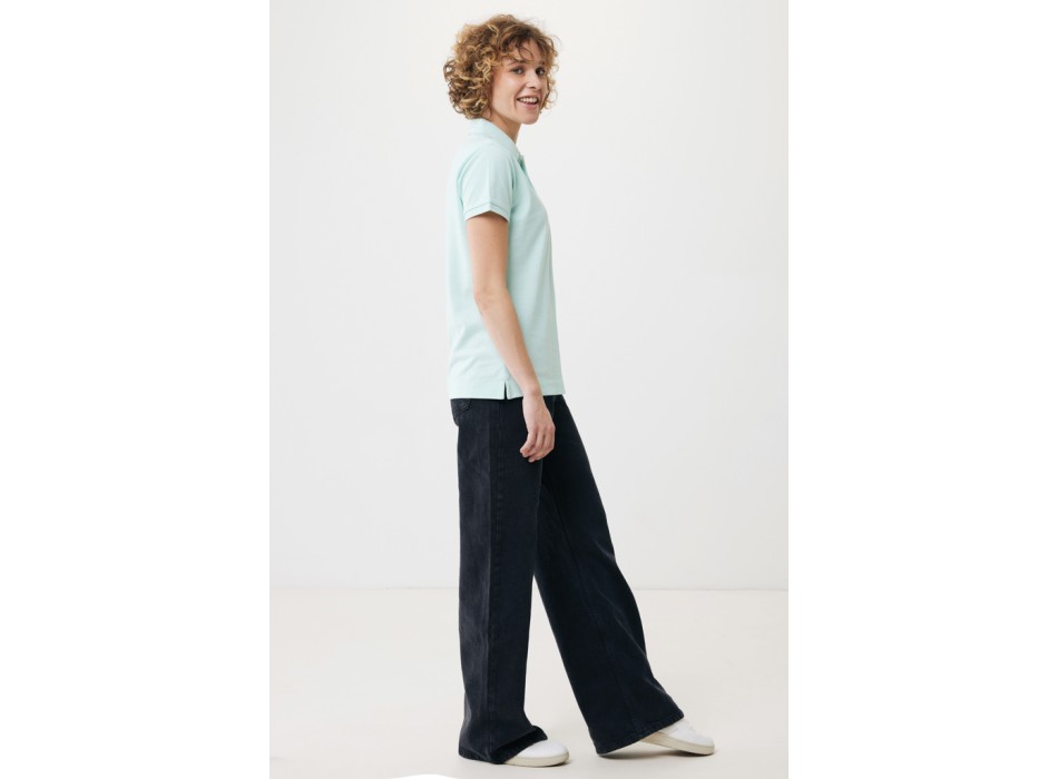 Polo da donna IQONIQ Yosemite in piqué di cotone riciclato FullGadgets.com