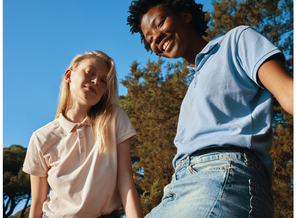 Polo da donna IQONIQ Yosemite in piqué di cotone riciclato FullGadgets.com