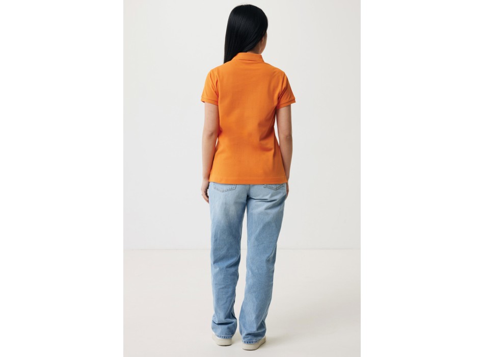 Polo da donna IQONIQ Yosemite in piqué di cotone riciclato FullGadgets.com