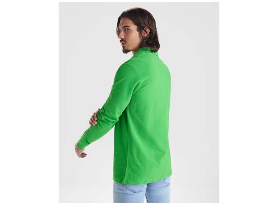 Polo da uomo a maniche lunghe da 220 g/m² Estrella FullGadgets.com