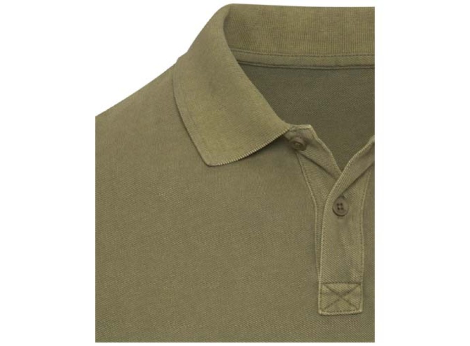 Polo da uomo in tessuto lavato da 200 g/m² Calgary FullGadgets.com