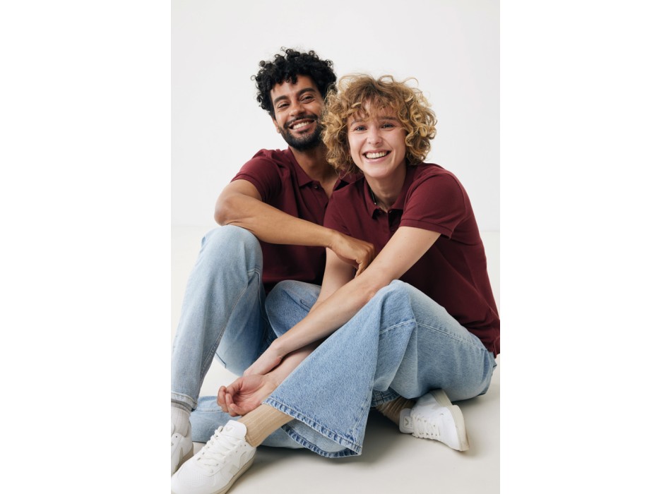 Polo IQONIQ Yosemite in cotone piquet riciclato FullGadgets.com