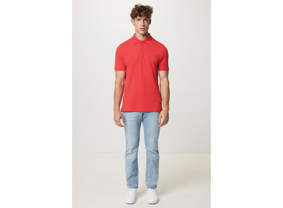 Polo IQONIQ Yosemite in cotone piquet riciclato FullGadgets.com