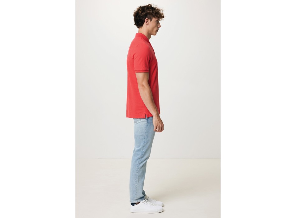 Polo IQONIQ Yosemite in cotone piquet riciclato FullGadgets.com